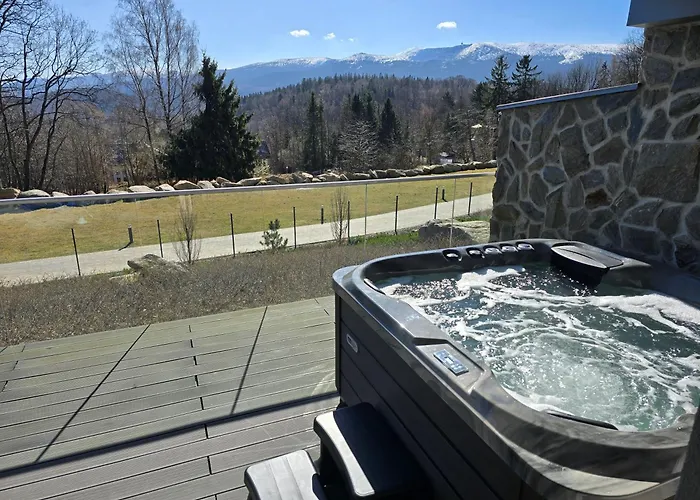 Appartement Luksusowy Cudny Widok Z Prywatnym Jacuzzi I Sauna