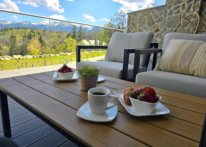 Luksusowy Cudny Widok Z Prywatnym Jacuzzi I Sauna - Kras شقة *